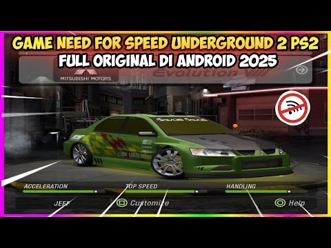 Game Need For Speed Underground 2 PS2 Graphics HD Di Android Ukuran Kecil | Gameplay
