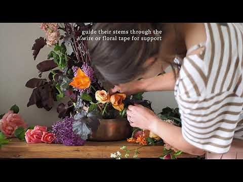 How to Make a Pot et Fleur tutorial