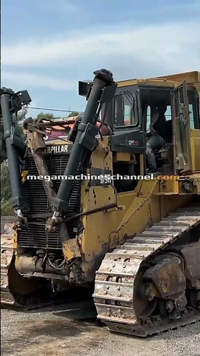 Owner Of Mega Machines Channel Unloading Cat D9 Dozer!