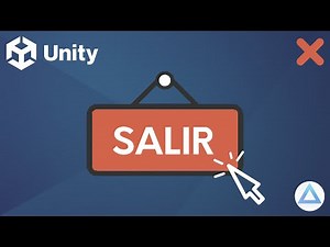Como SALIR de tu Videojuego en Unity❌(EXIT Button)