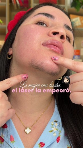 Después de años probando láser, remedios y todo lo que veía en internet… esto fue lo único que le funcionó para la depilación de la barbilla. 🧔🏻‍♀️👀❤️‍🩹 ¿Team láser o team pinzas? #vellofacial #facialhairremoval #storytime #laser #chazontweezers