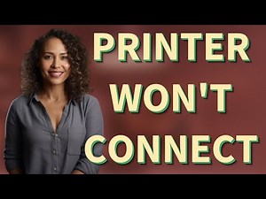 Why Won't My Wireless Printer Connect After Changing Routers?