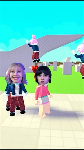 WEDNESDAY ADDAMS VS ENID ☺️NEW 4 #shorts #roblox #wednesday #addams