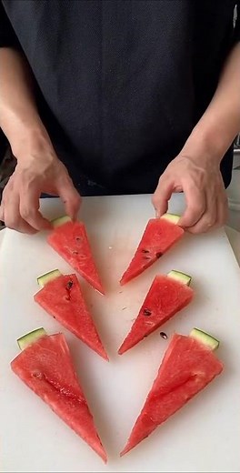 #Learn How to Watermelon Make Carving cutting design Skills and decorated idea's-Knife Skills#