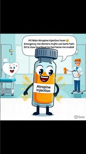 Atropine Injection Explained 😲 | Emergency Medicine Talking”