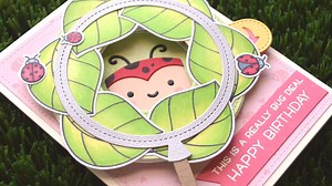 Combining die cuts with the Magic Iris