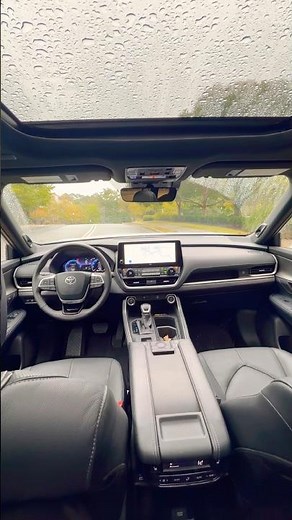 2025 Toyota Grand Highlander Nightshade Interior #toyota #grandhighlander #carinterior #atlanta