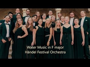 G.F. Händel - Water Music in F Major (Wassermusik) Live - Horst Sohm