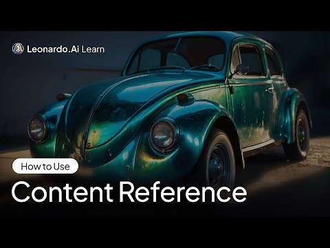 How to Use Leonardo.Ai's Content Reference Feature
