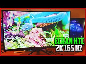 KTC H32S17 | Ecran Gaming PC/PS5/Xbox Series Incurvé 32" QHD 165Hz - Unboxing & Test !