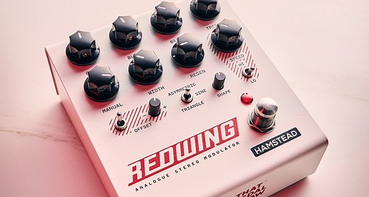 “Sonically excellent… we found that it could be a viable substitute for our vintage 1970s pedals”: Hamstead x That Pedal Show Redwing Analogue Stereo Modulator review