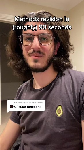 Reply to @turkarav methods revision in 90 seconds! #exam #vcaa #methods #tutoring #victoria #melbourne #vce #circularfunctions