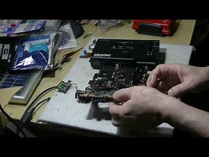 SONYカセットウォークマンプロWM-D6を修理してます