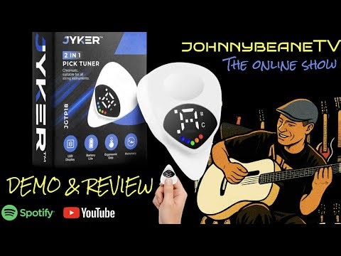 🎸 JYKER 2-in-1 Guitar Tuner Pick! Digital LED Tuner + Pick Demo for Guitar, Bass & More! 9/17/25