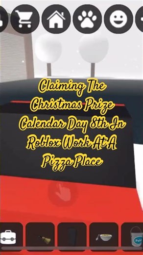Claiming The Christmas Prize Calendar Day 8th In Roblox Work At A Pizza Place #WorkAtAPizzaPlace