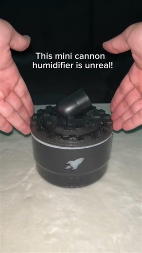 This cannon humidifier is mind blowing 😍🔭