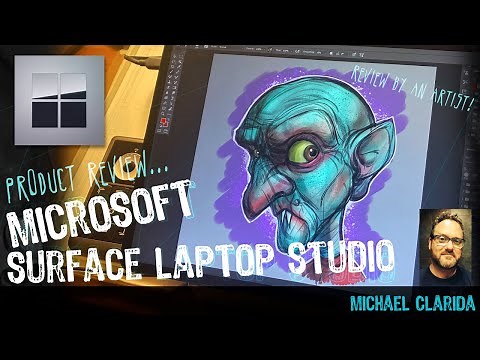 Microsoft surface laptop studio artist review