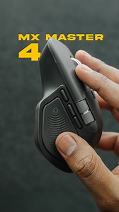 MX master gang assemble 😎 @logitech MX Master 4 is FINALLY here! 🔸$120 USD (pricey compared to 3S) 🔸New Haptics Sense Panel paired with Actions Ring 🔸USB C Bolt Receiver 🔸Different textured silicon material that’s easier to clean ❌ No USB-C charging cable If your workflow is heavily invested in the @adobe ecosystem, it’s a great upgrade! But I have some other thoughts that I’ve shared in my Full Review. Link in the bio #logitech #mxmaster4 #productivity #mxsetups #tech | Hardware Canucks
