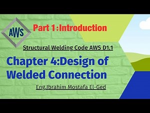 AWS D1.1 Chapter 4: Design of welded connection