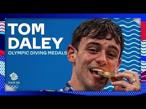 👏 RECORD-BREAKER! | Sensational Tom Daley Wins FOUR Olympic Diving Medals!