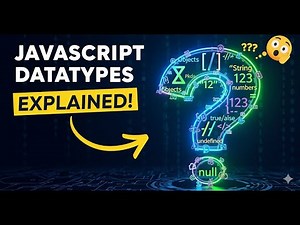 JavaScript Data Types Explained for Beginners | Primitive vs Non-Primitive | Learn JS Step by Step