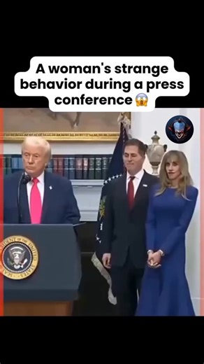 Horrordisplays - Display of Horror & Conspiracies on Instagram: "They told you it was just a press conference. They said the woman in the back was just a guest. But strange behavior in controlled rooms isn’t random. It’s a slip. Those at the top don’t live on the same frequency. The blank stares. The unnatural calm. Not nerves—distance. Watch closely when the script breaks. That’s when you see it: not a mistake… a program glitch. They walk among us, but they don’t think like us. And when power f