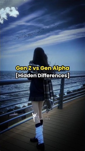 Gen Z vs Gen Alpha Hidden Differences🔥 #shorts #viral #fyp #aesthetic #relatable ‪@iqra.mindora‬