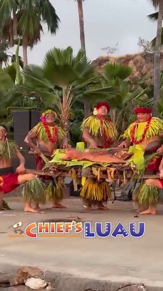 Dinner is served! You savor an all-you-can-eat-feast paired with an exhilarating Polynesian show when you join us at Chief's Luau . Book now: https://ow.ly/kezo50QlGS6 | Chief's Luau