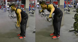Standing Bent Over Lateral Raise