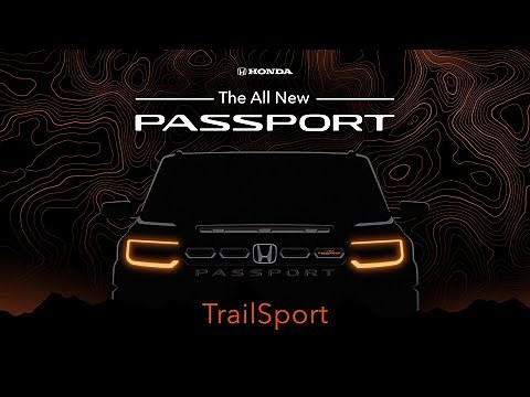 2026 Passport: TrailSport & TrailSport Elite
