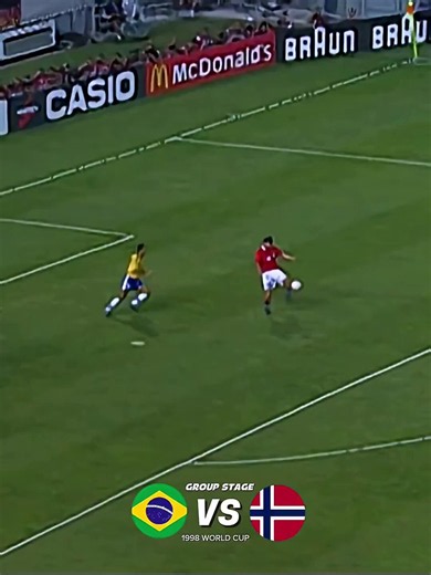 Brasil vs Noruega, Copa de 98.A Noruega venceu o Brasil na última rodada da fase de grupos. 💀🇧🇷Nostálgico!