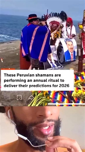 Thefallbackup on Instagram: "Did they Predict what will happen in 2026 ?!! Is this real ?!! #fyp #shaman #breakingnews #venezuala #starseed"
