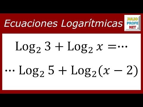 Logarithmic Equations | Ex. 3 #julioprofe