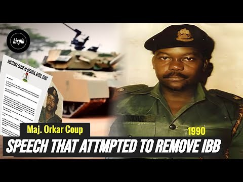 The Failed Gideon Orkar Coup Speech of April 1990 Revisited