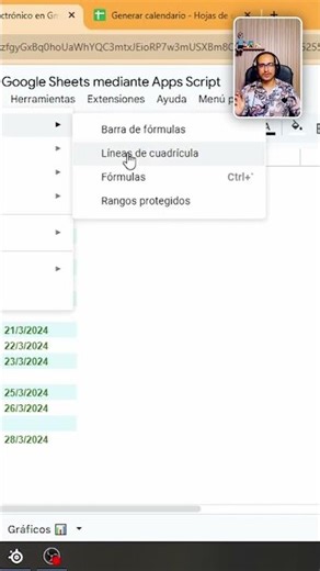 Show or hide formula bar and gridlines in Google Sheets