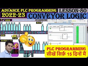 93 SFTL Command in PLC Programming | How to Bit shift in plc programming | Conveyor logic in plc |