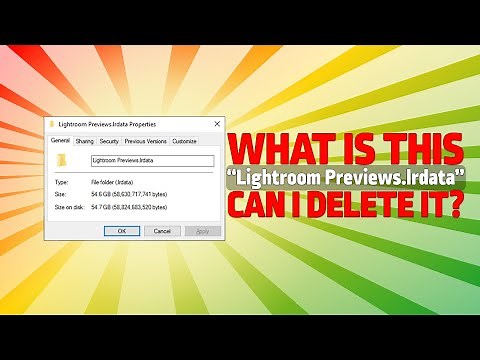 Can Photographers Delete the Lightroom Previews.lrdata Folder?