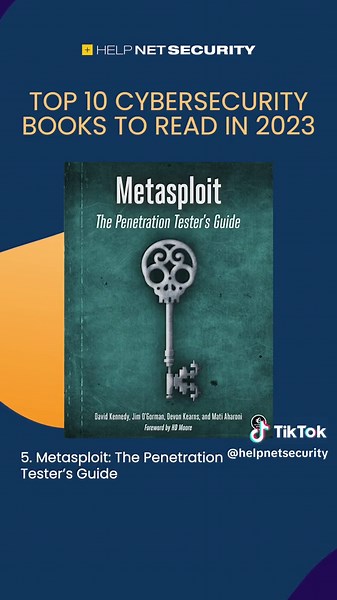 Top 10 cybersecurity books to read in 2023 #cybersecurity #security #hackers #books