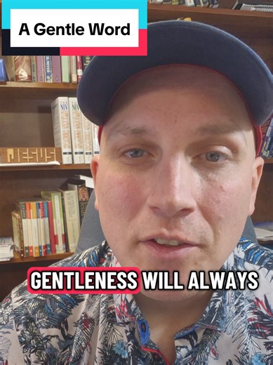 A gentle word can get through to the hard-headed #FruitoftheSpirit #Gentleness #Faithtalk #ChristianContent #BibleWisdom