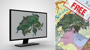 Die Landeskarten und Luftbilder von Swisstopo sind ab sofort kostenlos und frei nutzbar