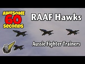 Australian Hawk 127 Jet Fighters In 60 Seconds