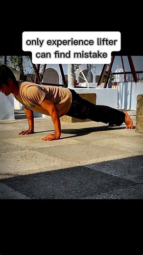 push-up correct form 💯
