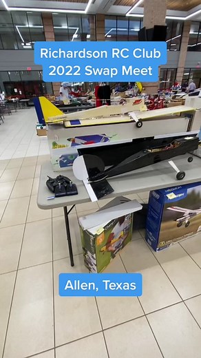 Walk-thru of the Richardson RC Club 2022 Swap Meet in Allen, Texas. #IFlyAMA #ModelAviation #SwapMeet #RC #RCModels #RadioControl #ModelAircraft #ARF #Kits #RCCars #RCHelicopters