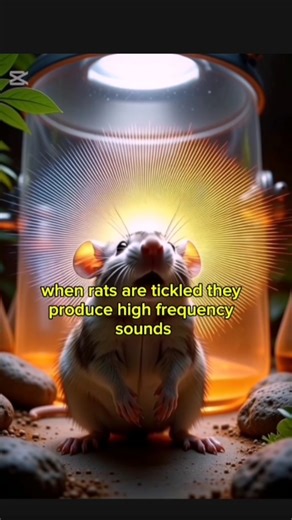 Rats laugh when they feel joy. #naturedecode
