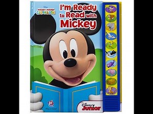 Disney Mickey Mouse Clubhouse - I'm Ready to Read With Mickey Sound Book - Play-a-Sound