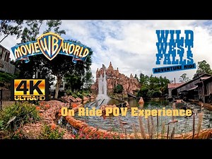 POV Ride Experience: Wild West Falls Adventure at Movie World Gold Coast (4K On-Ride)