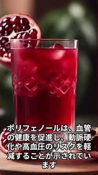 ザクロジュースの健康効果