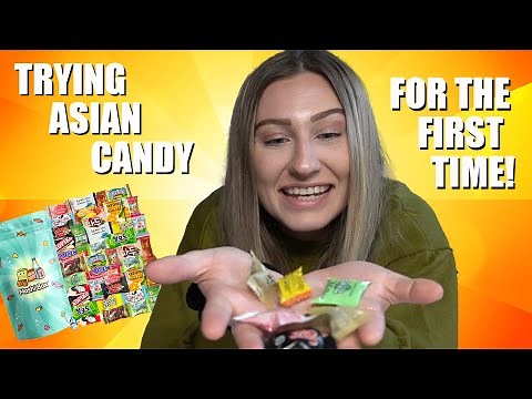 Trying Asian Candy For The First Time from Indonesia, Japan, and more! Part 1