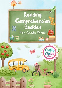 Reading Comprehension Worksheets Grade Three - Etsy UK