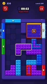 Block Out Level 189 Solution ✅ (SUPER HARD)